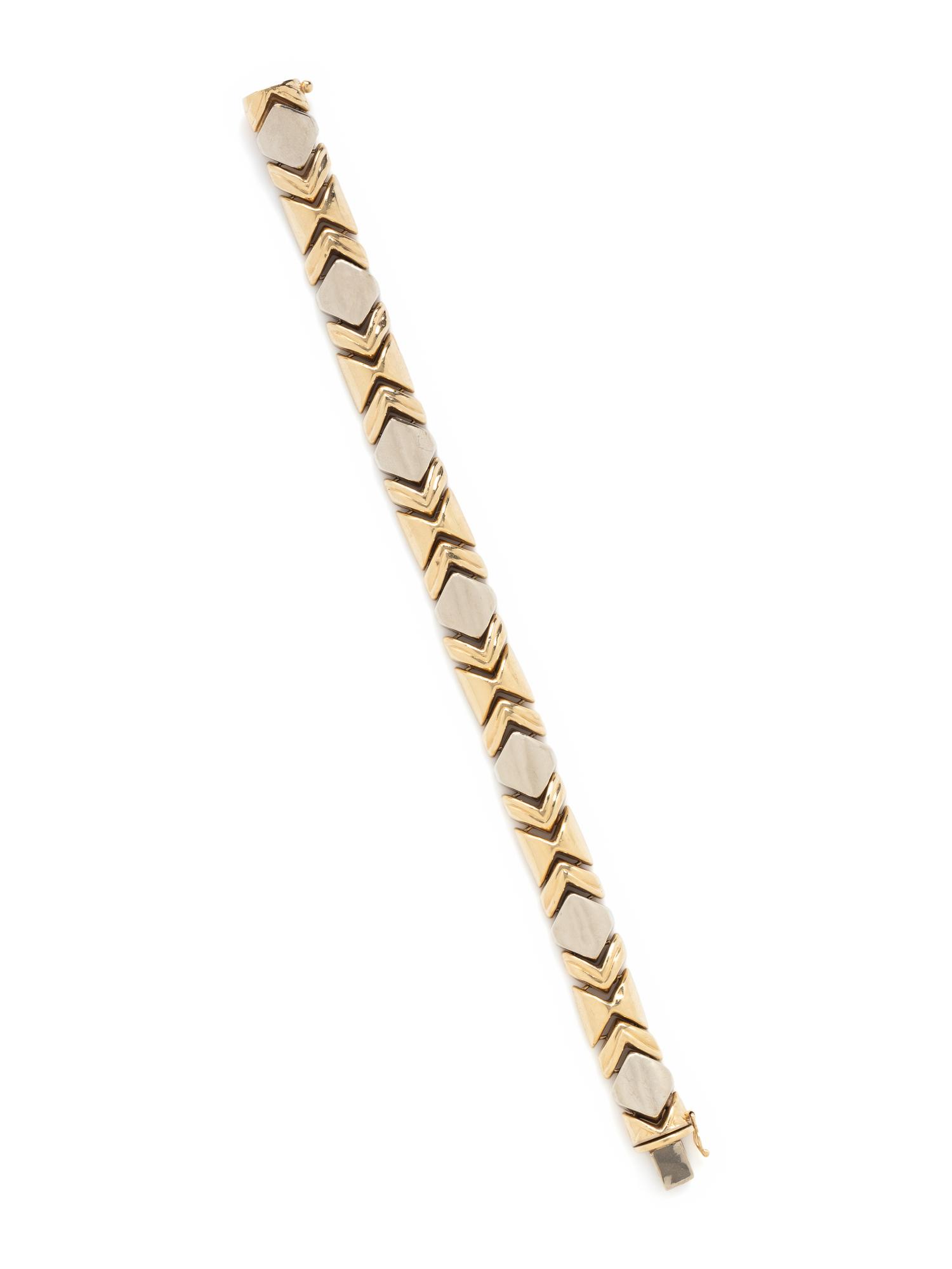 BICOLOR GOLD BRACELET