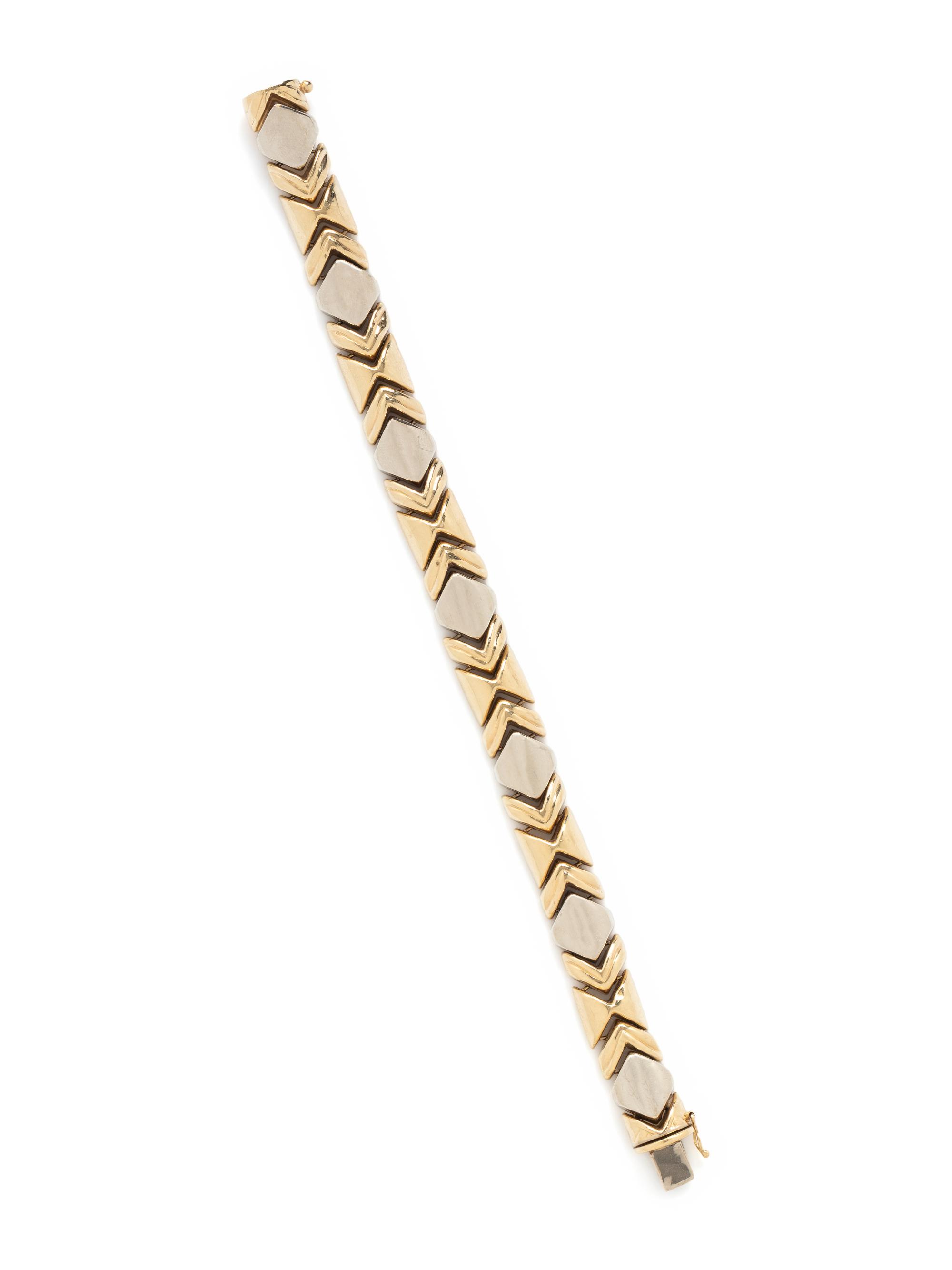 BICOLOR GOLD BRACELET