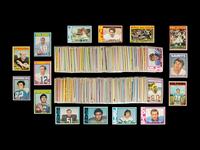 A Complete Run of Series One and Series Two 1972 Topps Football Cards Including Roger Staubach Rookie Card (263/263)