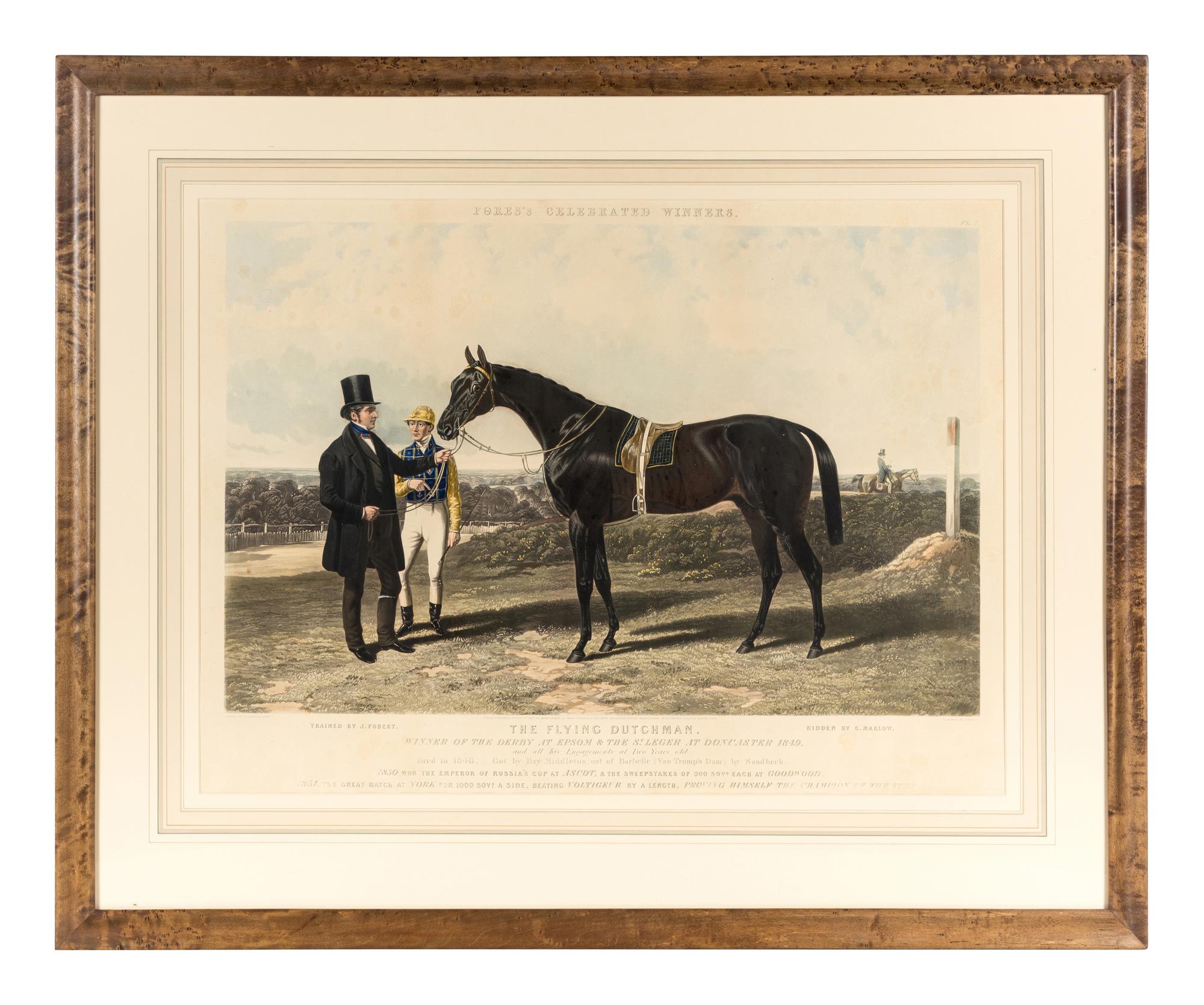 [HORSE RACING SCENES] -- CURRIER and IVES, publishers -- After John Cameron, or Thomas Worth