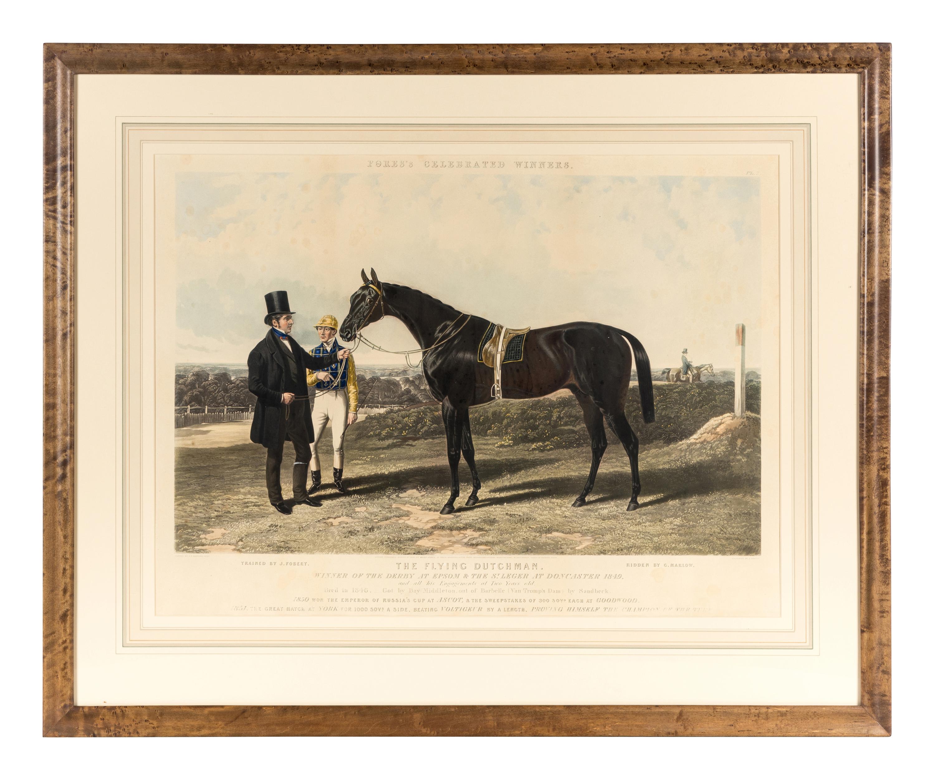 [HORSE RACING SCENES] -- CURRIER and IVES, publishers -- After John Cameron, or Thomas Worth