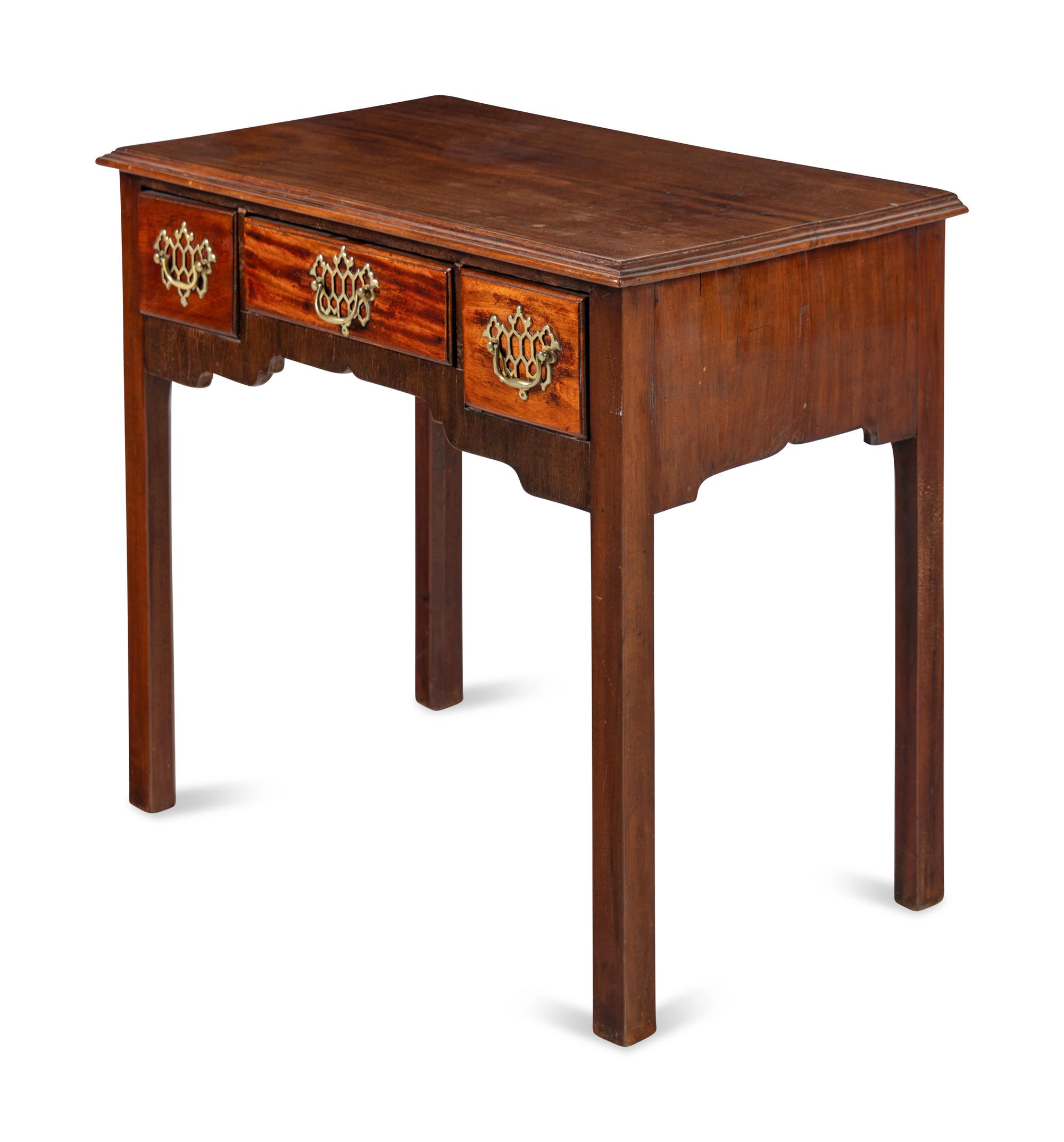 A George III Mahogany Dressing Table