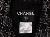 Chanel, Houndstooth Tweed Blazer