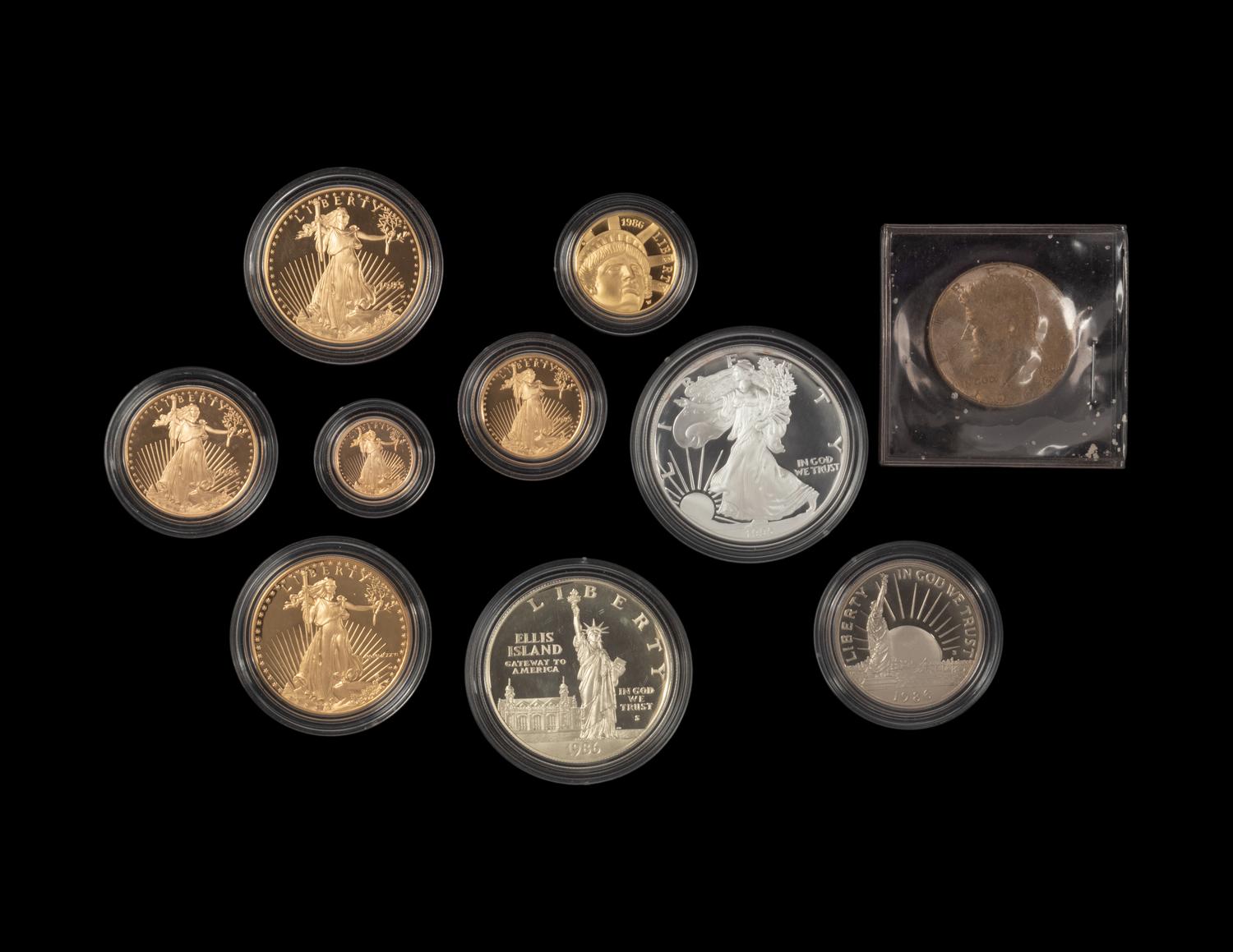 A Collection of United States Proof Coins