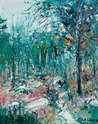 Fontainbleu Forest (a pair of works)