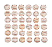 Bases Loaded Signed Autograph Baseball Group No. 5