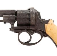 Lot of 3 Belgian Lefaucheux Pattern Revolvers