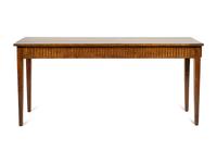 An Italian Style Walnut Console Table