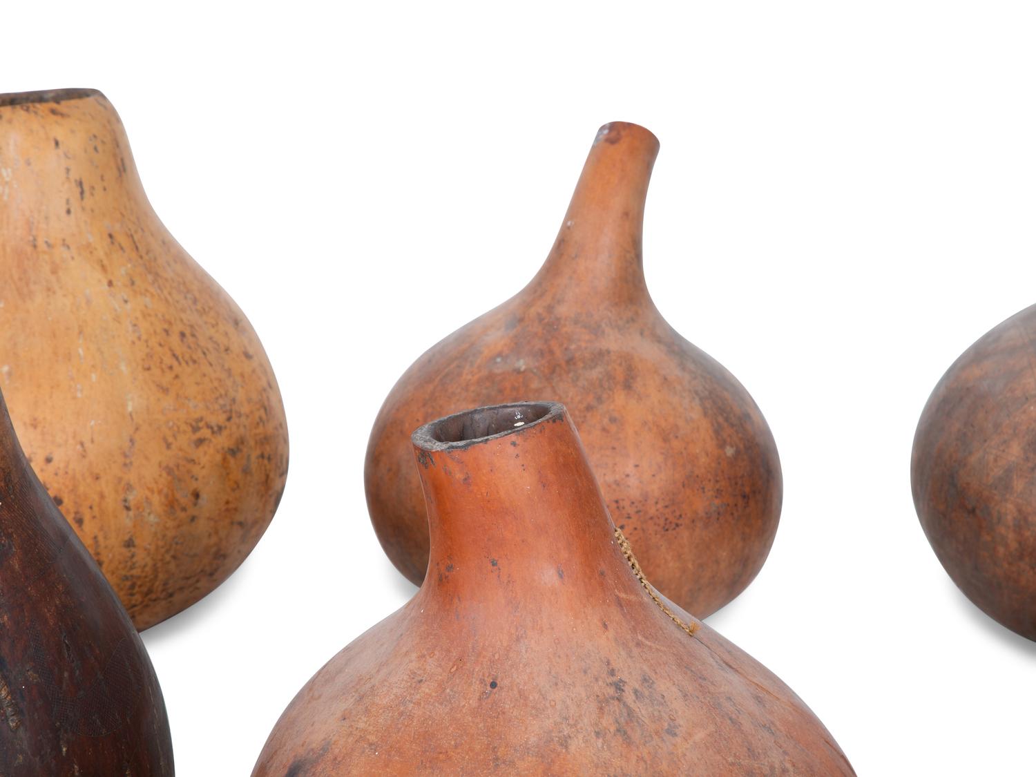 A Group of Nine Calabash Gourd Urns — 20TH CENTURY