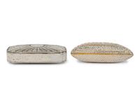 Two Judith Leiber Rhinestone Minaudieres