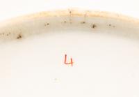 A Set of Eight English Imari Palette Porcelain Plates