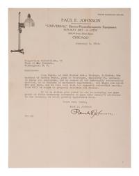 [BUSINESS] Black inventor Paul Johnson writes to Emigration Authorities in support of German worker.