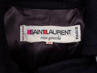 Yves Saint Laurent Rive Gauche, Wool Coat with Capelet