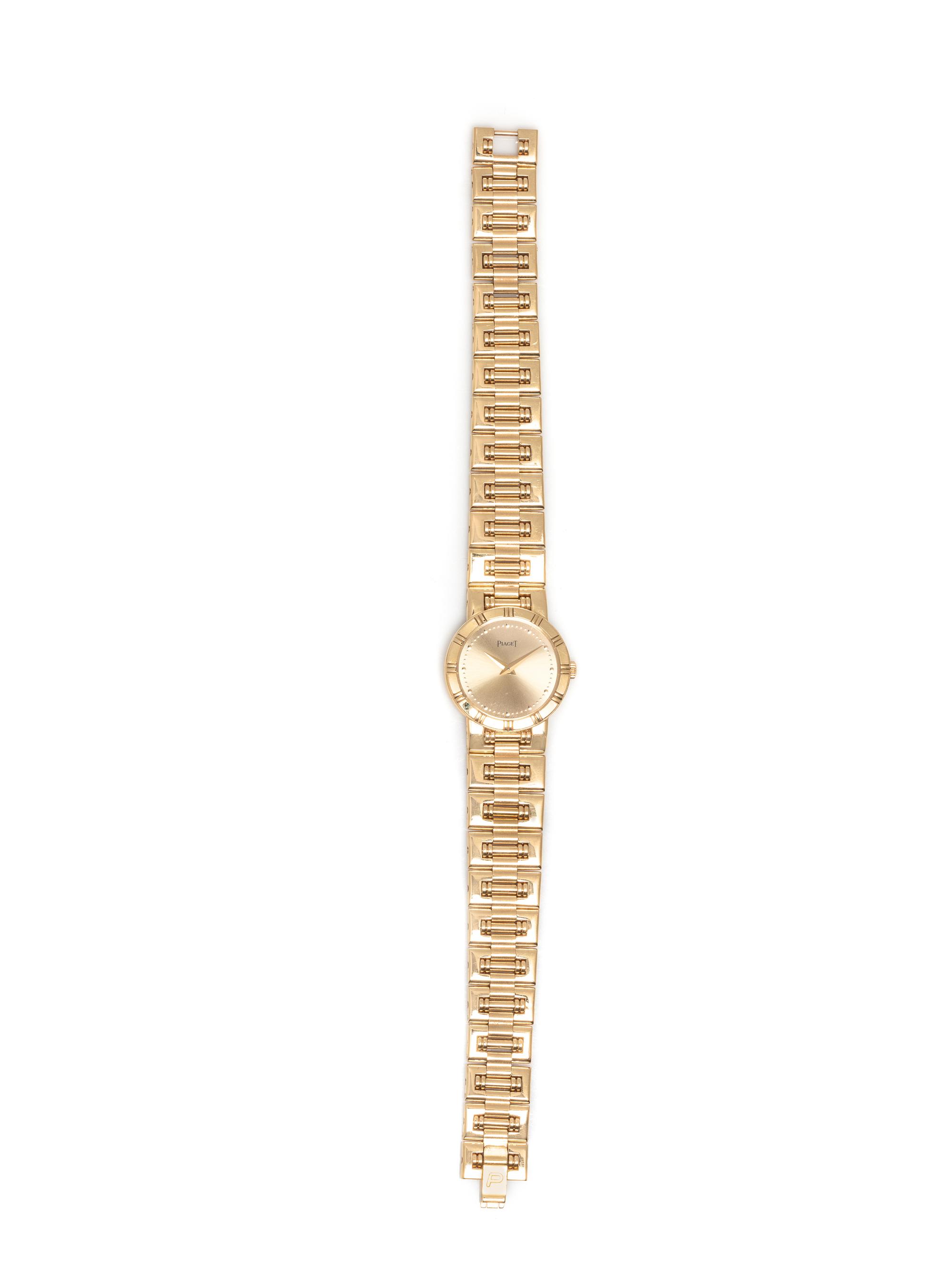 PIAGET, 18K YELLOW GOLD WATCH