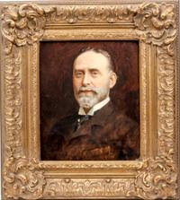 Douglas Volk, (American, 1856-1935), Portrait of a Man, 1903