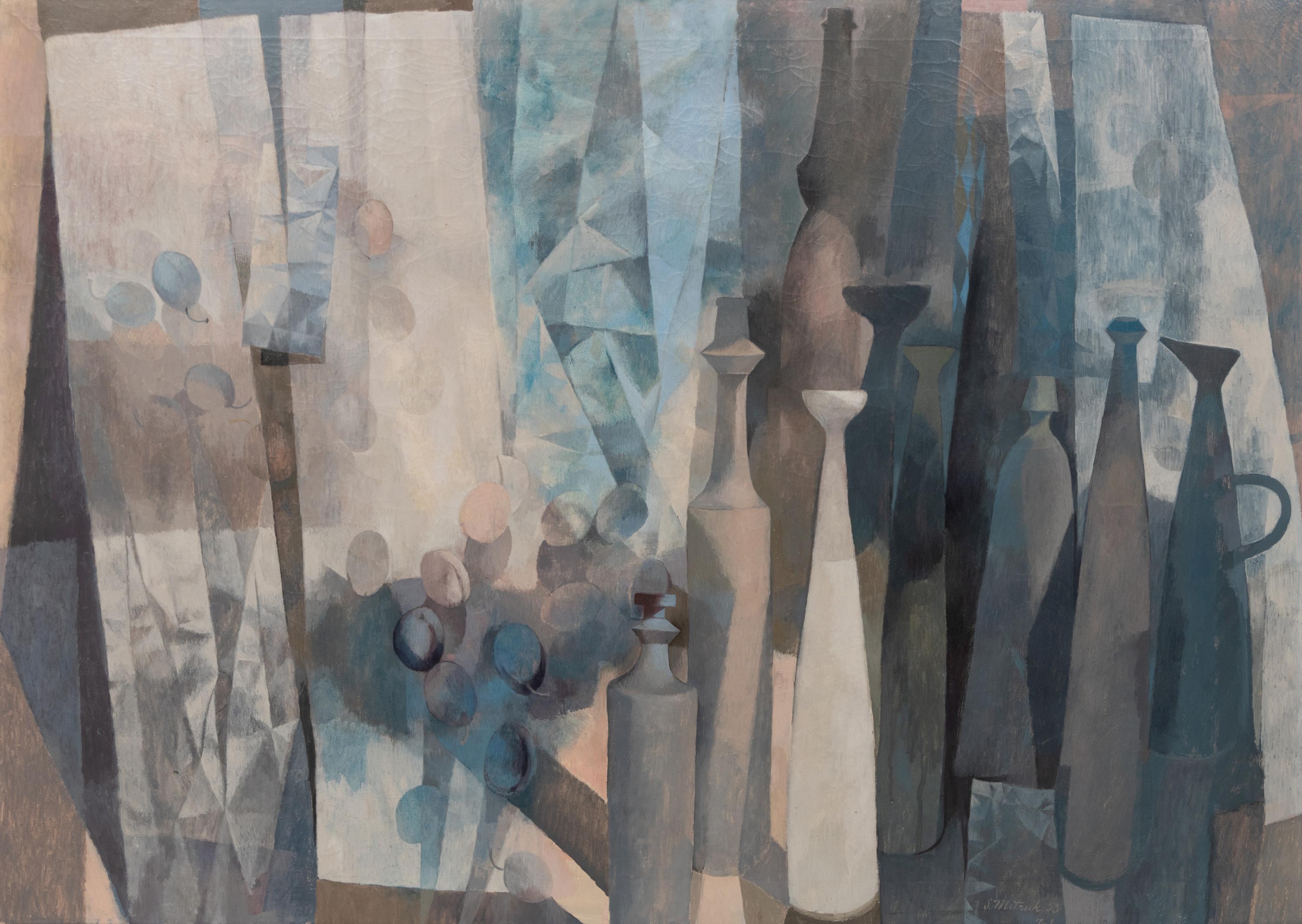 The Still Life with Bottles