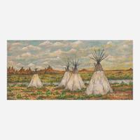 Dwight W. Huntington (American, 1860–1906) Tipis