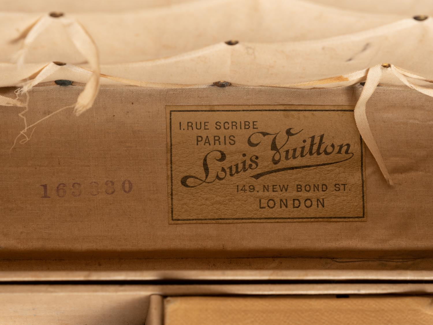 Louis Vuitton Steamer Trunk, Early 20th Century