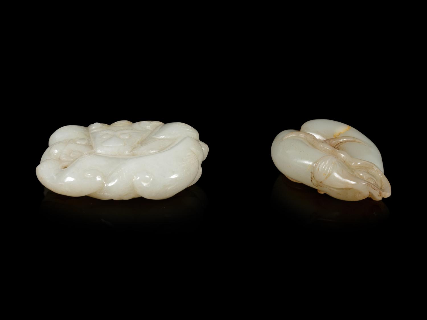 Two Chinese Jade Carvings