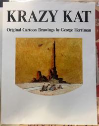 A George Herriman "Krazy Kat" Poster 28 1/4 x 22 inches.