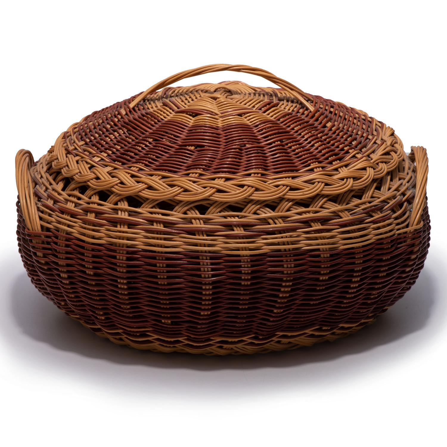 Buckbrush Lidded Basket