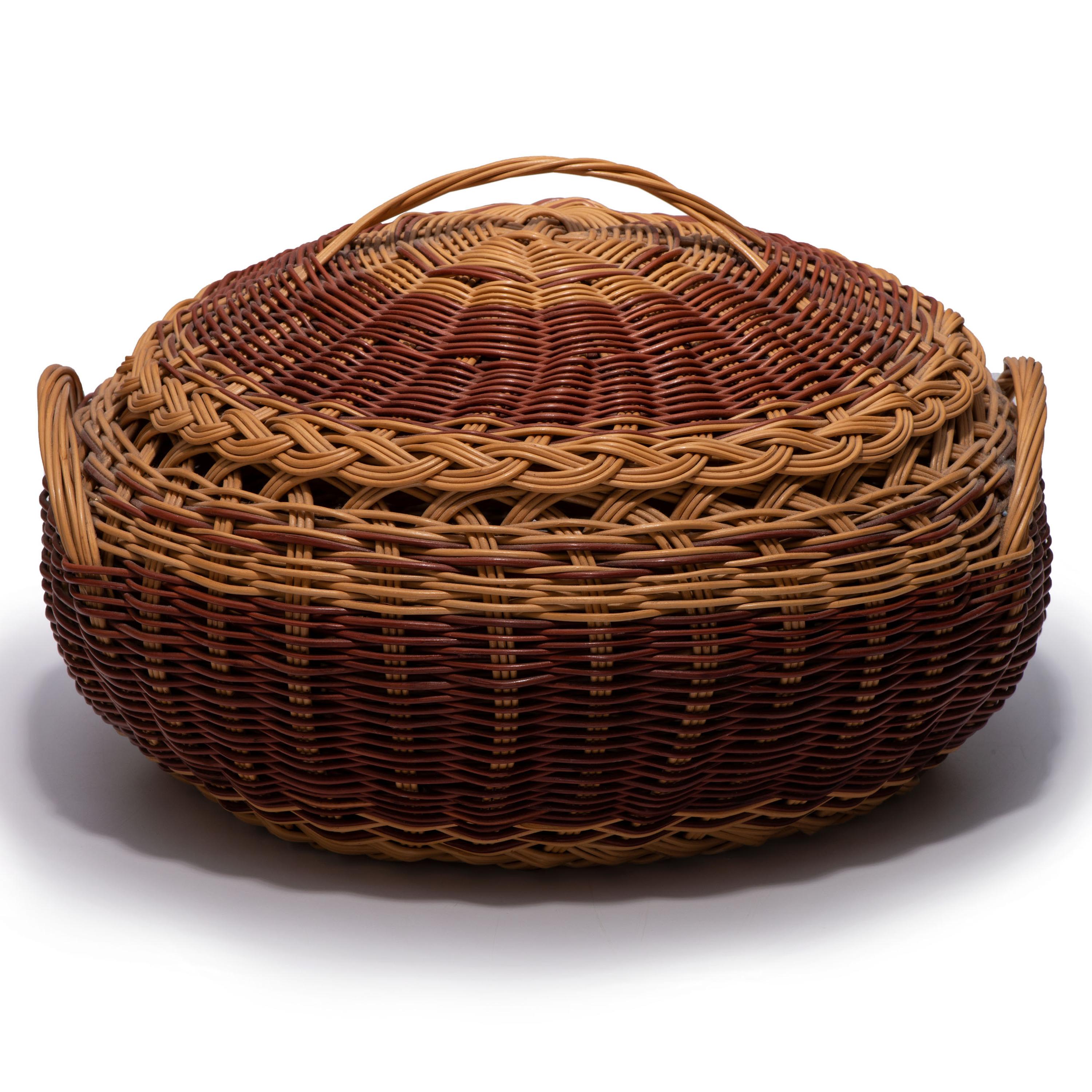 Buckbrush Lidded Basket