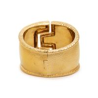 DAVID WEBB, YELLOW GOLD BANGLE BRACELET