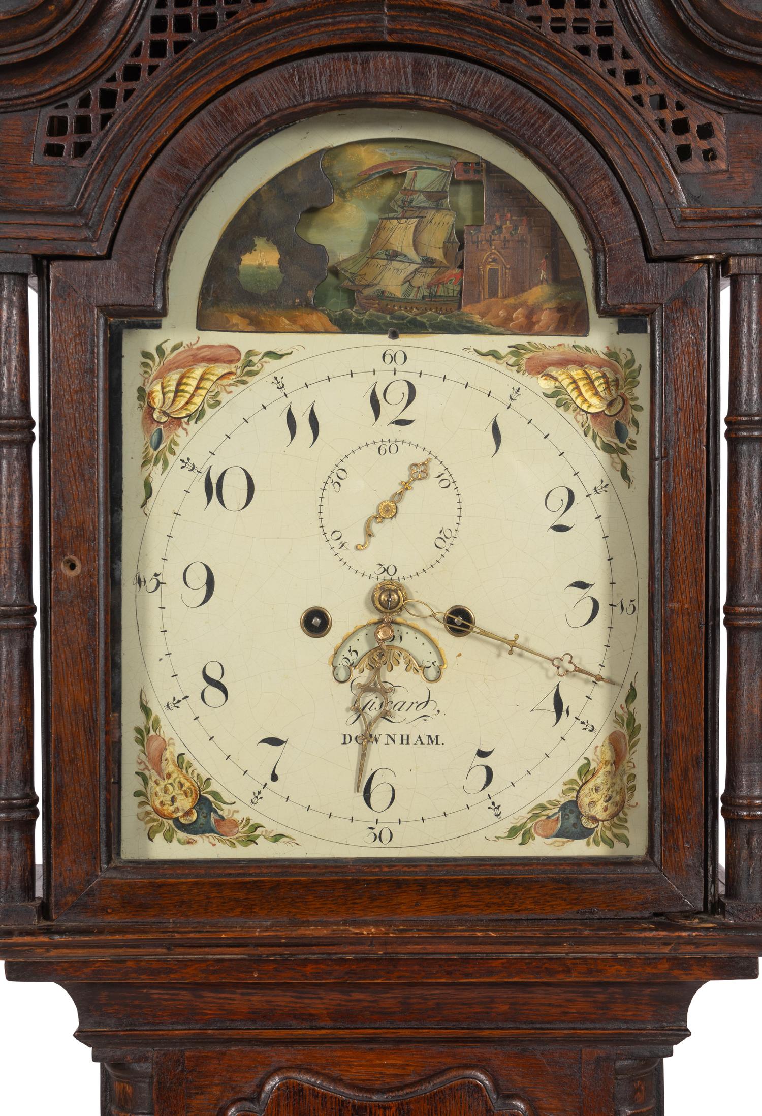 A George IV Mahogany Tall Case Clock