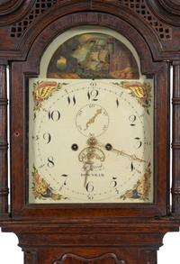 A George IV Mahogany Tall Case Clock