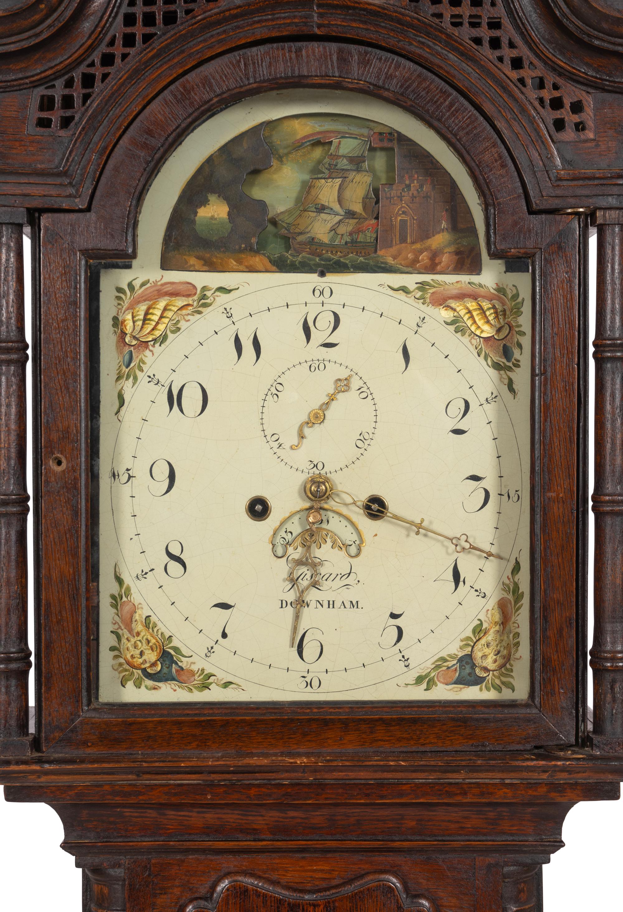 A George IV Mahogany Tall Case Clock