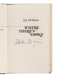 HUNTER, Evan (“Ed McBain”) (1926-2005). A group of 16 works by Hunter, MOST FIRST EDITIONS, MANY SIGNED OR INSCRIBED, comprising: