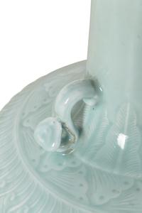 A Large Chinese Celadon Glazed Porcelain Vase