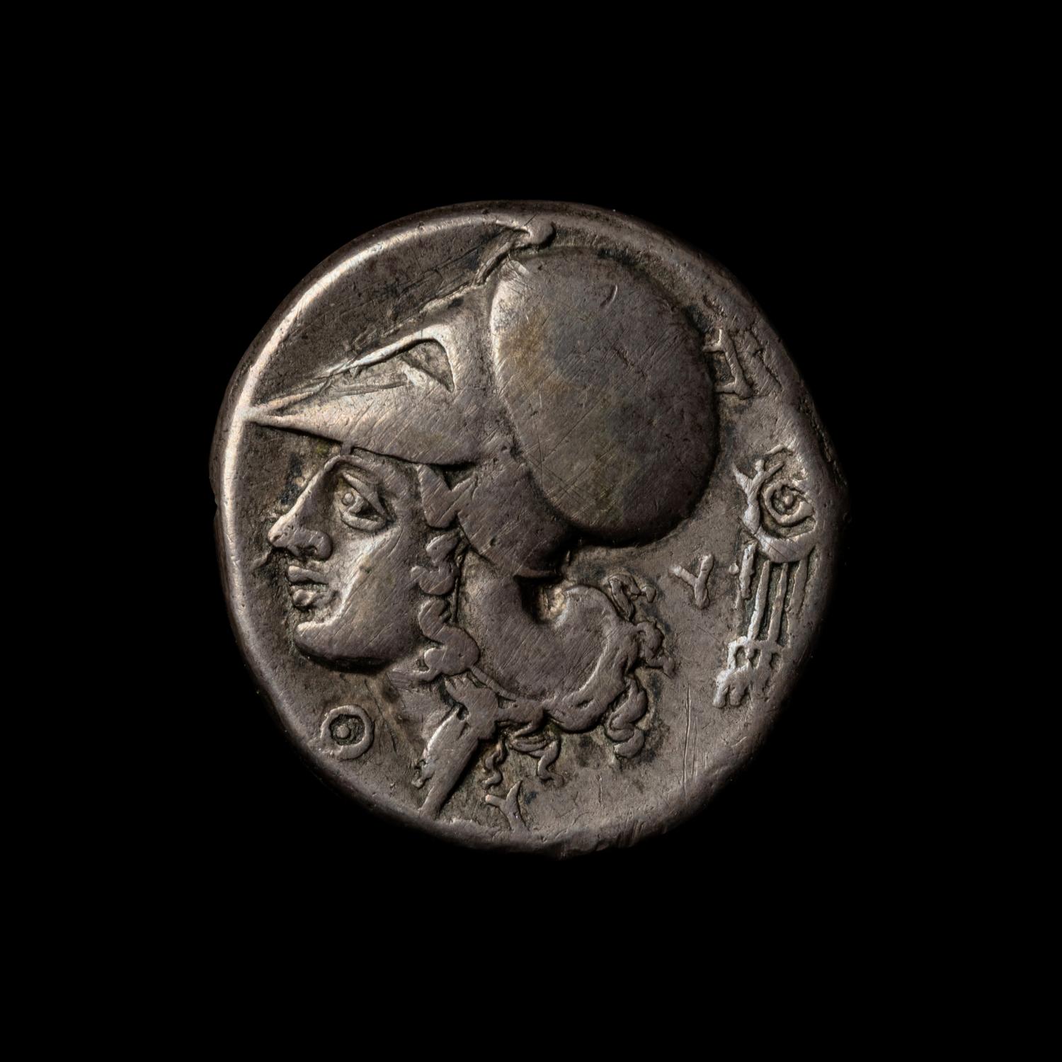 [ANCIENTS] ACARNANIA. Thyrrheium (c. 350-250 BC). Ar Stater. (8.0 g, 20mm).