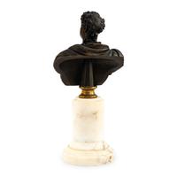 A Bronze and Marble Coronation Bust of George IV