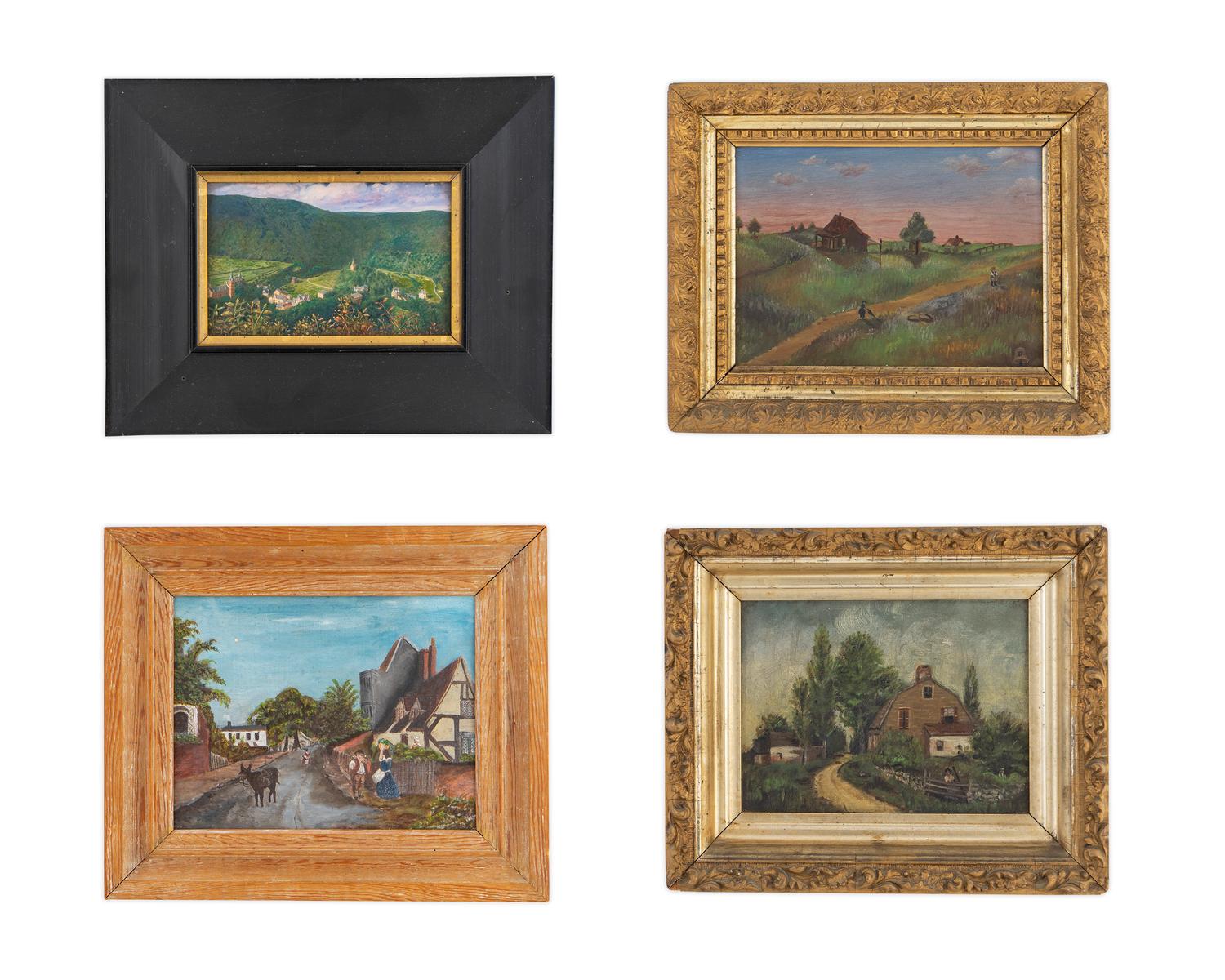 Four European School Paintings