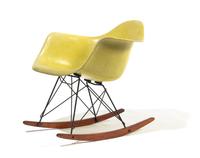 Charles and Ray Eames (American, 1907-1978; 1912-1988), HERMAN MILLER, 1950s, RAR rocker