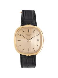 PATEK PHILIPPE, REF. 3604 18K YELLOW GOLD 'TV ELLIPSE' WATCH