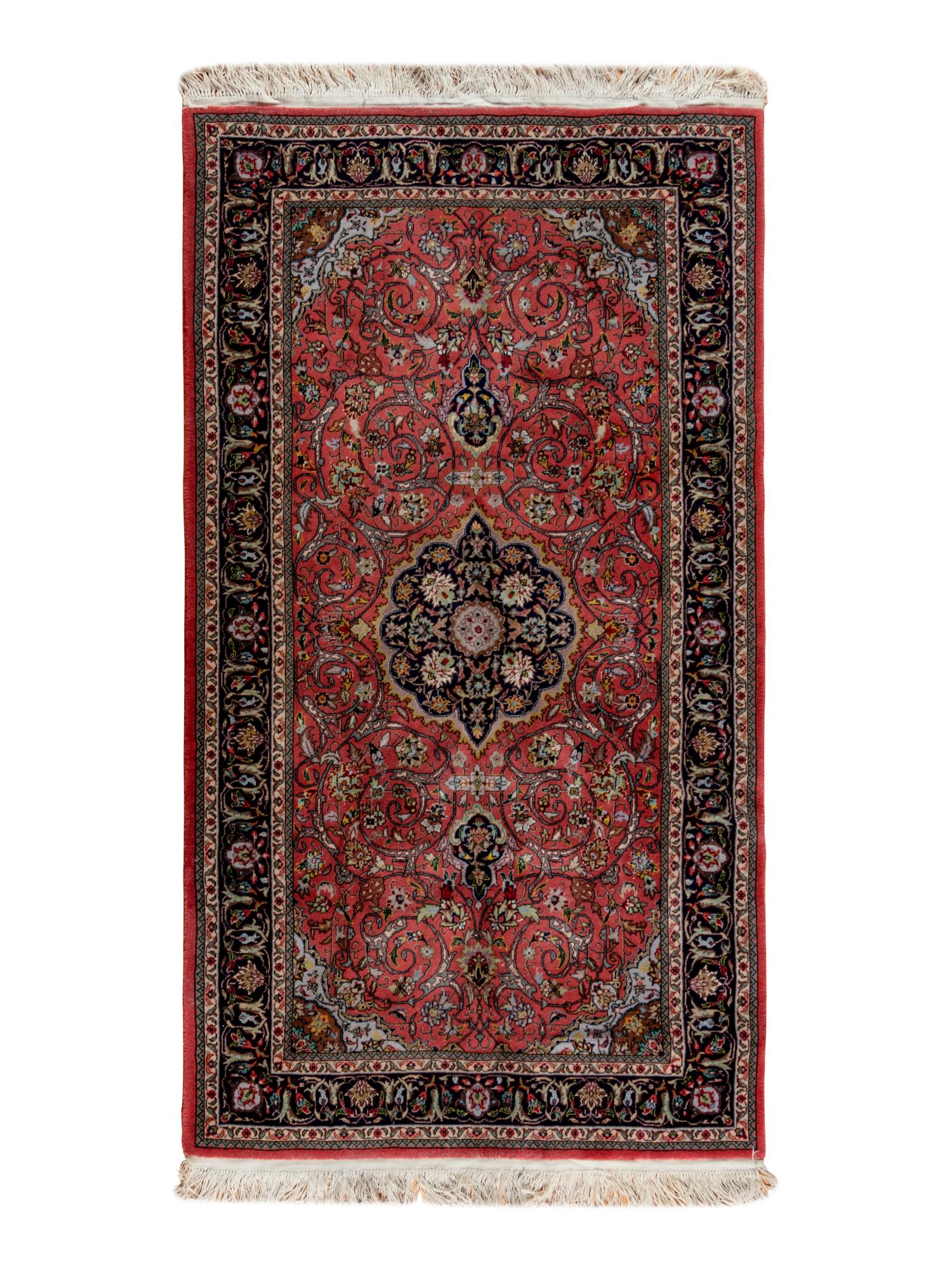 A Kashan Wool Rug