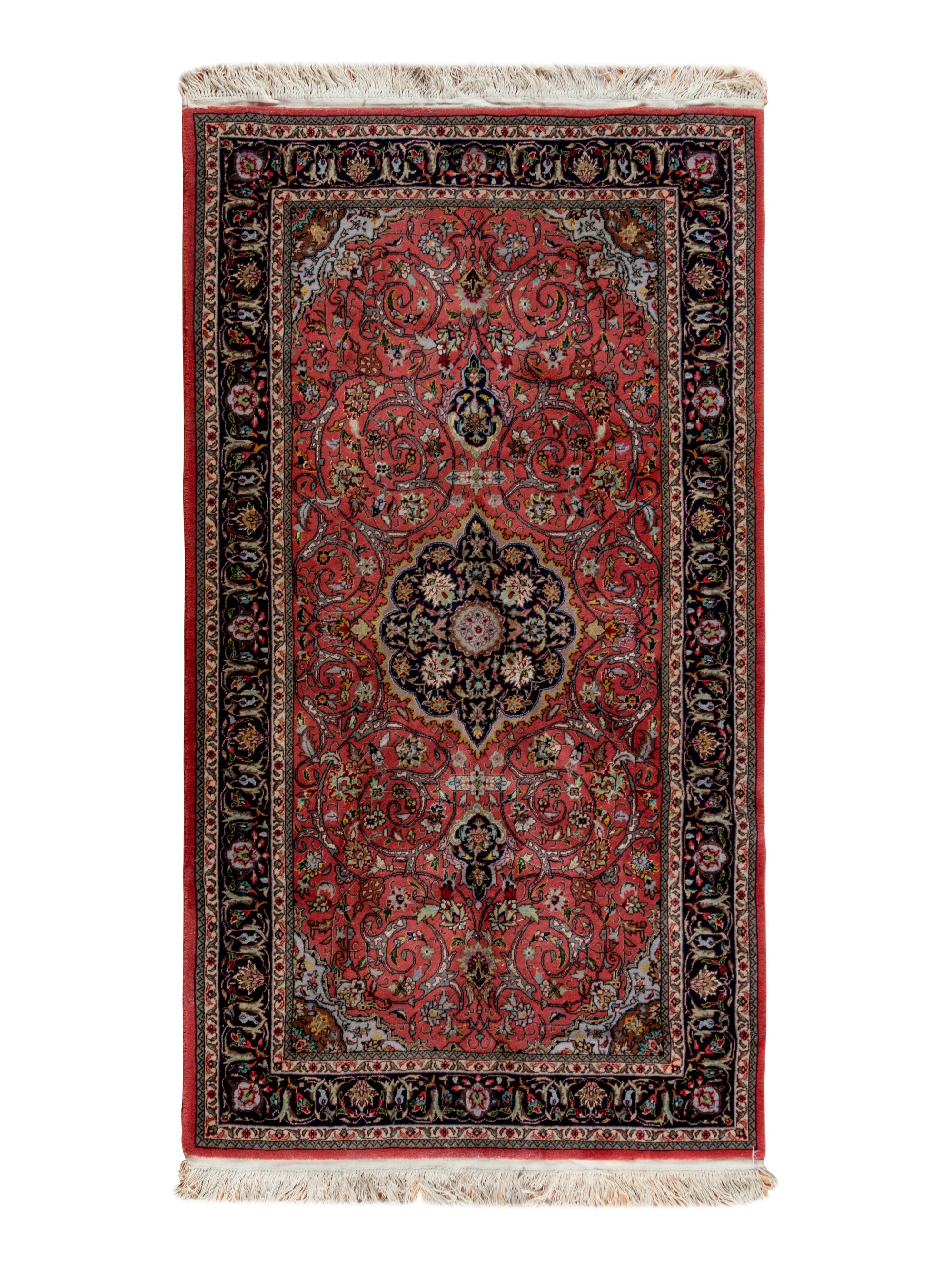 A Kashan Wool Rug