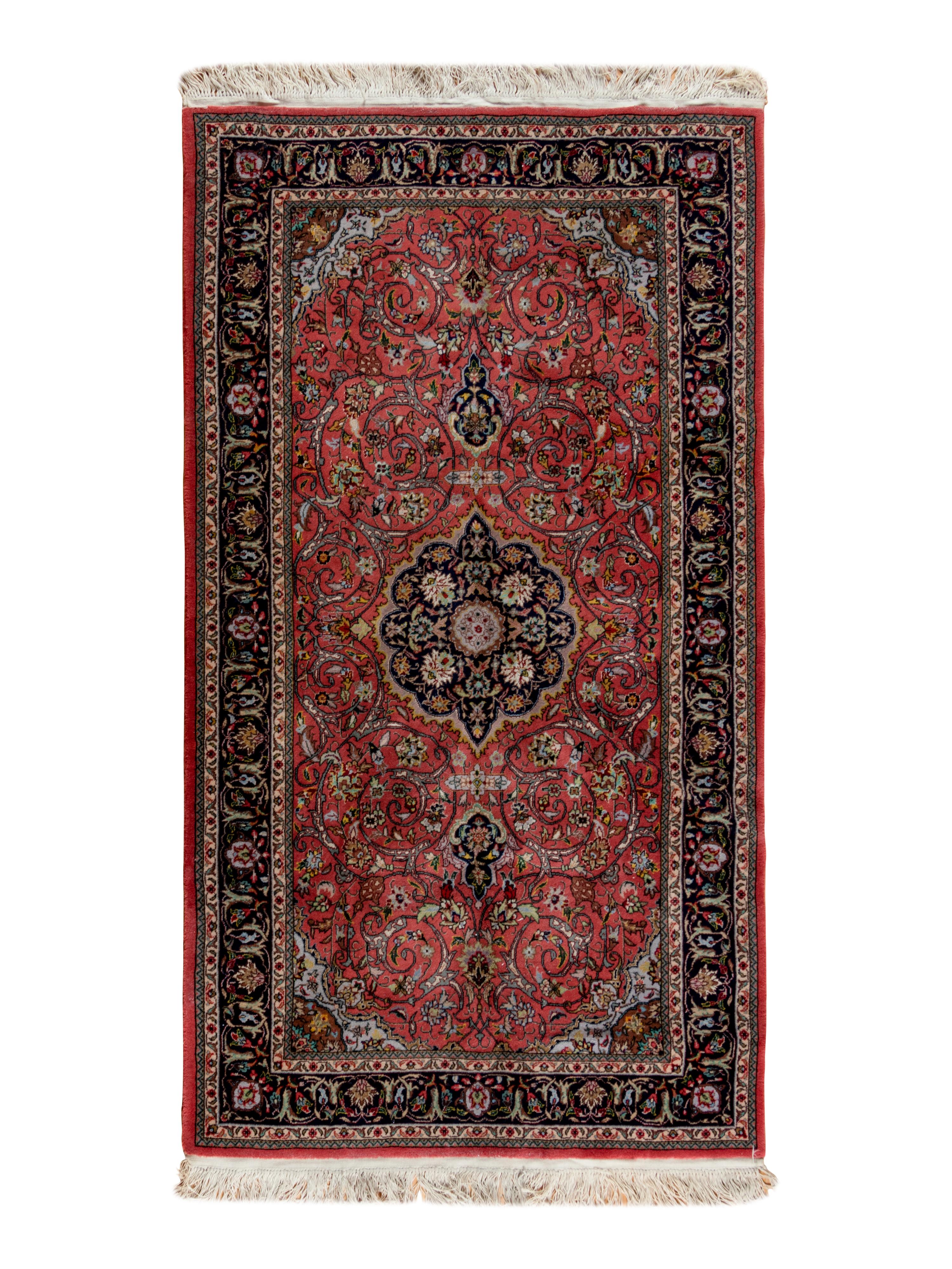 A Kashan Wool Rug