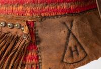 A Tooled Leather and Silver Adorned Parade Saddle