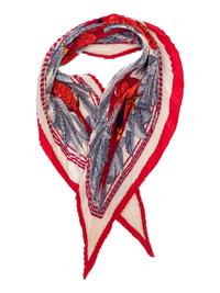 Three Hermès 90cm Silk Scarves: One Plissé