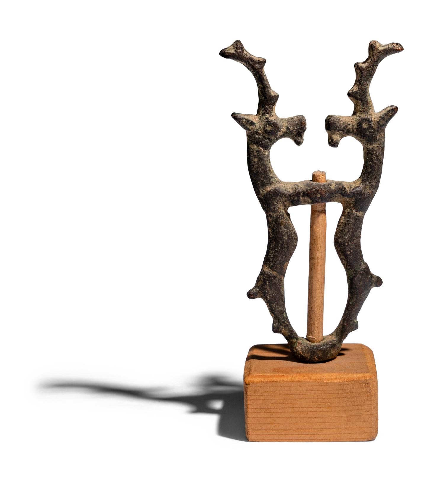 A Luristan Bronze Finial