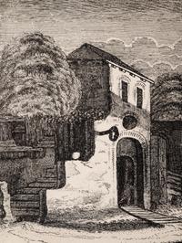 A group of five prints ( The Brewery by a Frozen Canal; The Repast Under the Tent; The Village Gateway; Untitled (Archway Over the Road); Untitled (View of a Walled Town) )