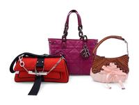 Three Christian Dior Bags, 2003-09