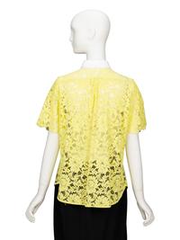 Two Italian Designer Lace Blouses