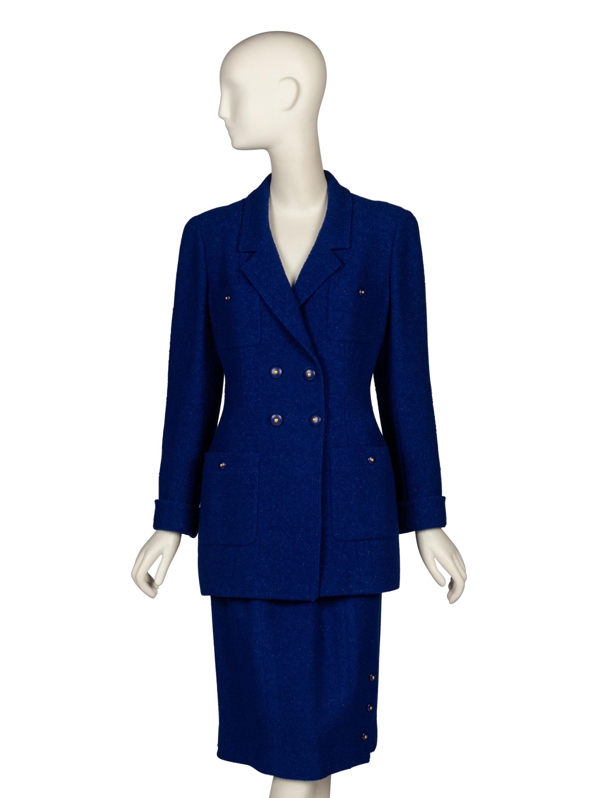 Chanel, Tweed Skirt Suit, 1995