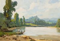 Marin sur la Dordogne , 1943
