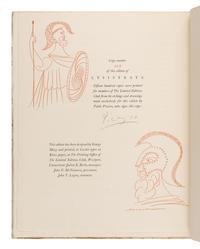 [Artist Book]. Picasso, Pablo (1881-1973), artist. -- Aristophanes (448?-380? CE). Lysistrata . New York: Limited Editions Club, 1934.