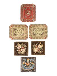 12 Chinese Embroidered and Woven Textile Panels